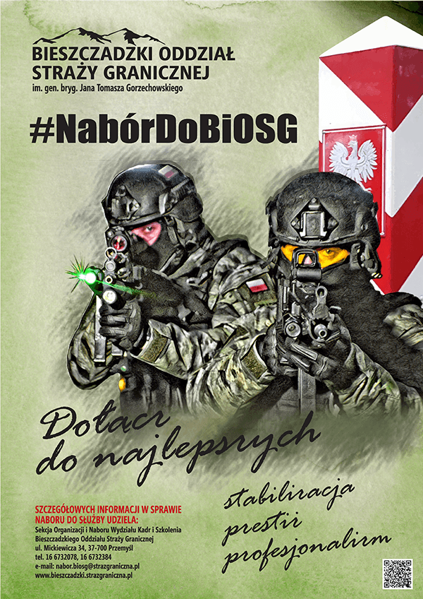 Nabór do Straży Granicznej 2022